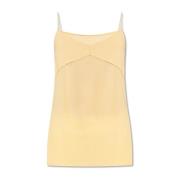 Sleeveless Tops Fabiana Filippi , Yellow , Dames