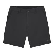 Nylon shorts zwart Olaf Hussein , Black , Heren