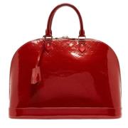 Pre-owned Leather louis-vuitton-bags Louis Vuitton Vintage , Red , Dam...