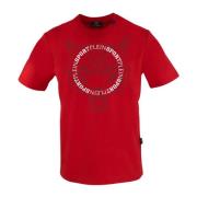 T-Shirts Plein Sport , Red , Heren