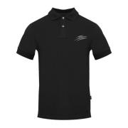 Polo Shirts Plein Sport , Black , Heren