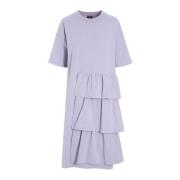 Elegante Lavendel Midi Jurk Bitte Kai Rand , Purple , Dames