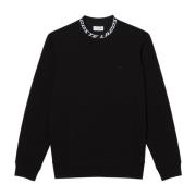 Sweatshirts Lacoste , Black , Heren