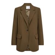 Oversized Blazer Army Groen Co'Couture , Green , Dames