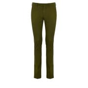 Slim-fit Trousers PT Torino , Green , Heren