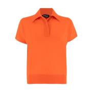 Polo Shirts Kiton , Orange , Dames