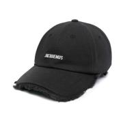 Zwarte Artichaut Baseball Cap Jacquemus , Black , Heren