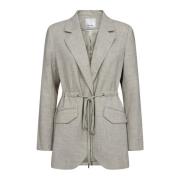 Stijlvolle Tie String Blazer Co'Couture , Gray , Dames