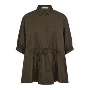 Crisp Wing Blouse Army Co'Couture , Green , Dames