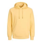 Basis hoodie sweatshirt Jack & Jones , Yellow , Heren