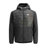 Hybride Hoodie Jas voor Mannen Jack & Jones , Multicolor , Heren