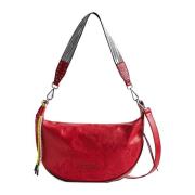 Shoulder Bags Desigual , Red , Dames