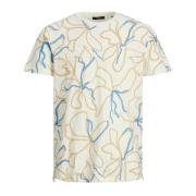 Bloemenprint Zomer T-shirt Jack & Jones , Multicolor , Heren