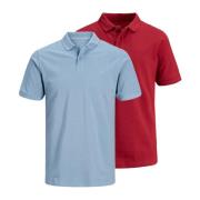 Slim Fit 2-Pack Polo Shirt Set Jack & Jones , Multicolor , Heren
