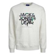 Silverlake Sweatshirt Jack & Jones , White , Heren