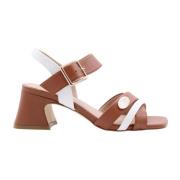 Hoge hak sandalen voor vrouwen Nathan-Baume , Brown , Dames