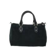 Pre-owned Canvas handbags Bally Pre-owned , Black , Dames