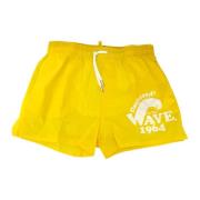Surfer Gang Rave Boxer Shorts Dsquared2 , Yellow , Heren