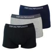 Sportieve Trunk Ondergoed 3-Pack Herenshorts Emporio Armani , Multicol...