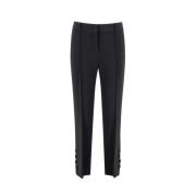 Slim-fit Trousers Ermanno Scervino , Black , Dames