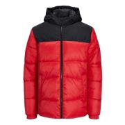 Stijlvolle Pufferjas met capuchon Jack & Jones , Multicolor , Heren