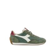 Stone Wash Canvas Sneakers Diadora , Green , Heren