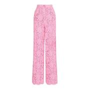 Trousers Dolce & Gabbana , Pink , Dames
