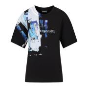 T-Shirts Emporio Armani , Black , Dames