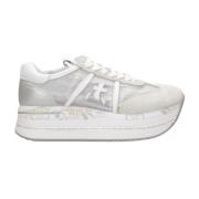 Zilveren Beth Sneakers Premiata , Gray , Dames