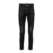 Jeans Dsquared2 , Black , Heren