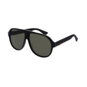 Zonnebril Gucci , Black , Heren