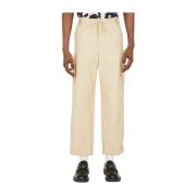 Trousers Jacquemus , Beige , Heren