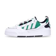 Streetwear Lage Sneaker Cloud White/Green Adidas , White , Heren