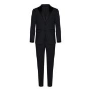 Single Breasted Suits Dsquared2 , Black , Heren