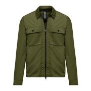 Light Jackets BomBoogie , Green , Heren