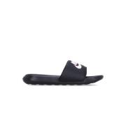 Zwart/Roze Slide Dames Slippers Nike , Black , Dames