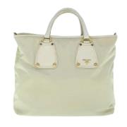 Pre-owned Fabric prada-bags Prada Vintage , Beige , Dames