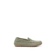 Suede Penny Loafer Moccasin Schoenen Marc O'Polo , Green , Dames
