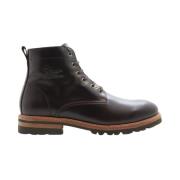 Bruine Bont Gevoerde Waterdichte Veterschoenen Panama Jack , Brown , H...