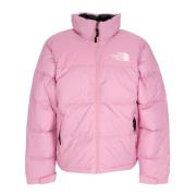 Retro Nuptse Orchid Pink Donsjack The North Face , Pink , Heren