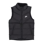 Windrunner Vest Zwart/Wit Nike , Black , Heren