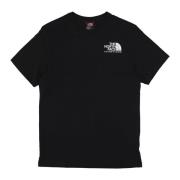 Coördinaten Tee Zwart Streetwear Shirt The North Face , Black , Heren