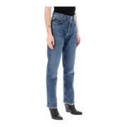 Straight Jeans Agolde , Blue , Dames