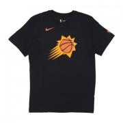 NBA City Edition Logo Tee Nike , Black , Heren