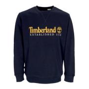 Vintage Crewneck Sweatshirt EST 1973 Timberland , Blue , Heren