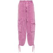 Straight Trousers Isabel Marant Étoile , Pink , Dames