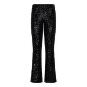 Wide Trousers Oseree , Black , Dames