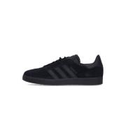 Zwarte Gazelle Lage Sneaker Streetwear Adidas , Black , Heren