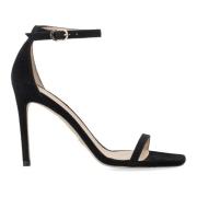 High Heel Sandals Stuart Weitzman , Black , Dames