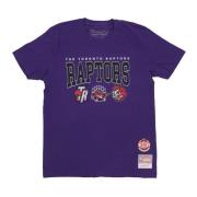 T-Shirts Mitchell & Ness , Purple , Heren